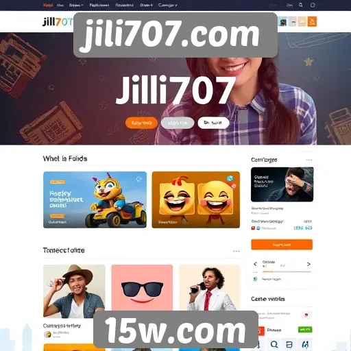 Acessibilidade e interface do jili707.com